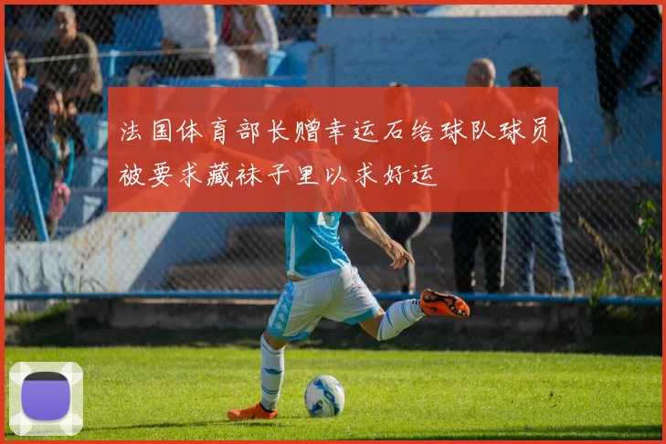 法国体育部长赠幸运石给球队球员被要求藏袜子里以求好运